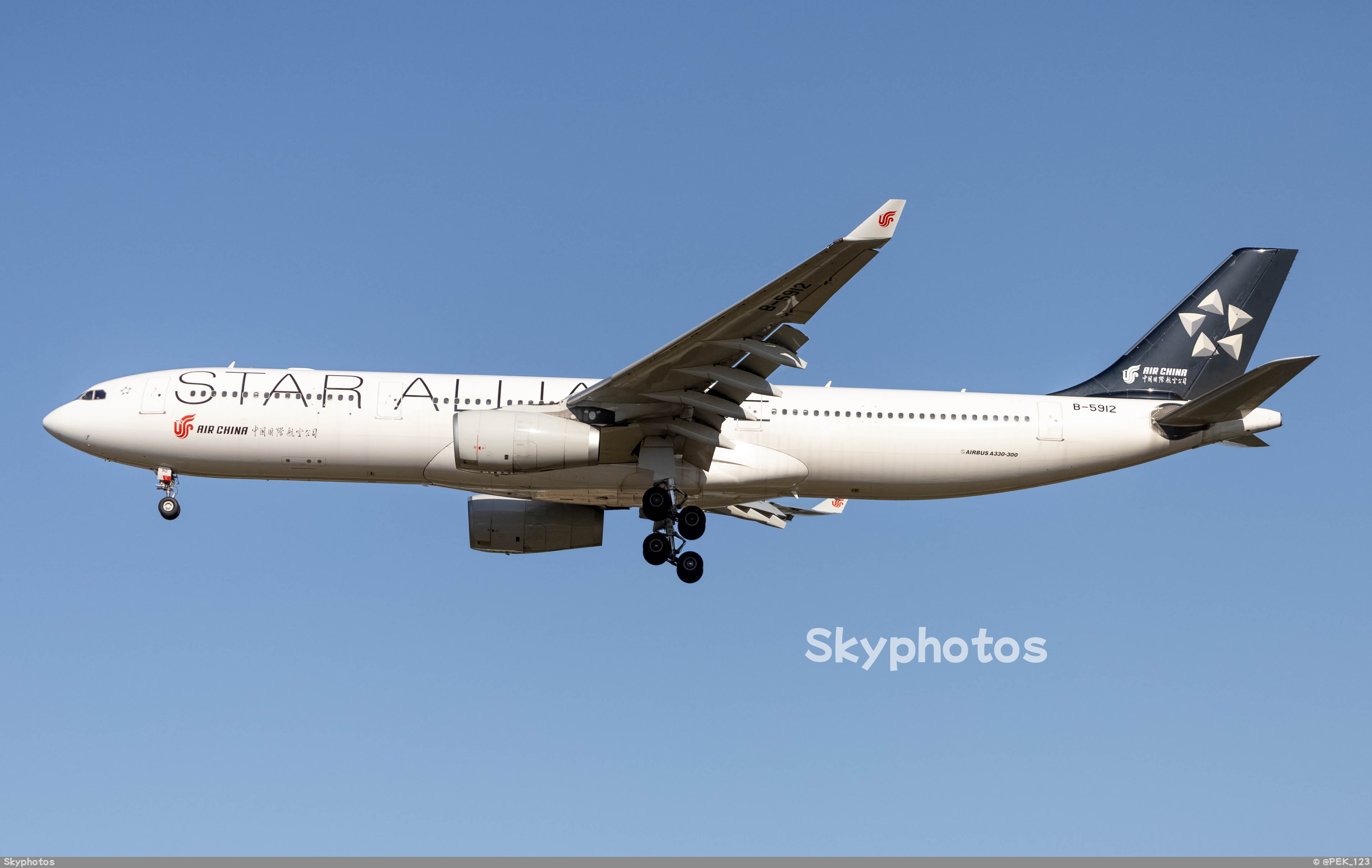 中国国际航空 A330-343X