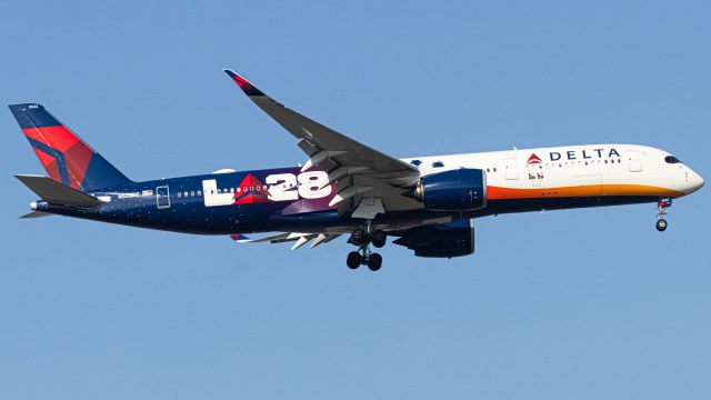 Delta Airlines 达美航空 Airbus A350-941