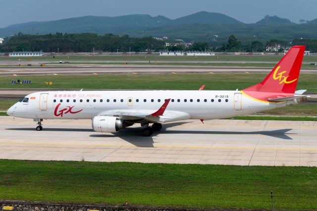 广西北部湾航空 E190