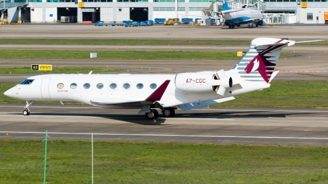 卡塔尔商务航空 Gulfstream G650ER