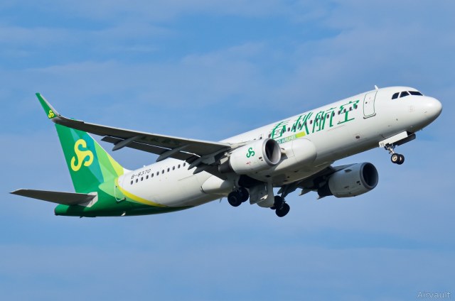 春秋航空 Airbus A320-214