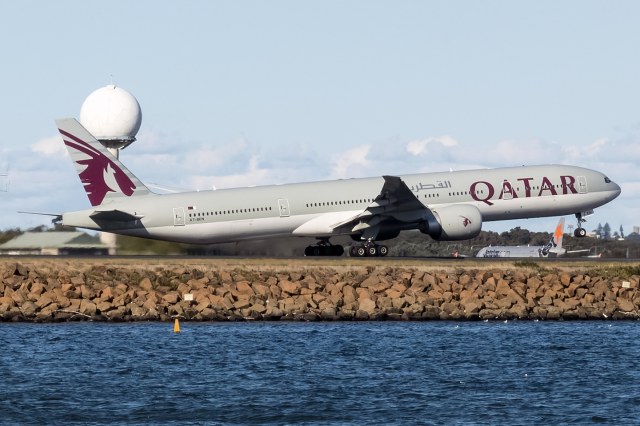 Qatar Airways Boeing 777-3DZER