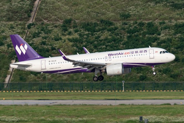 西部航空 Airbus A320-271N