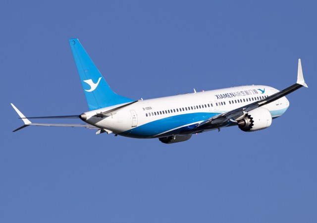 厦门航空 Boeing 737-8 MAX