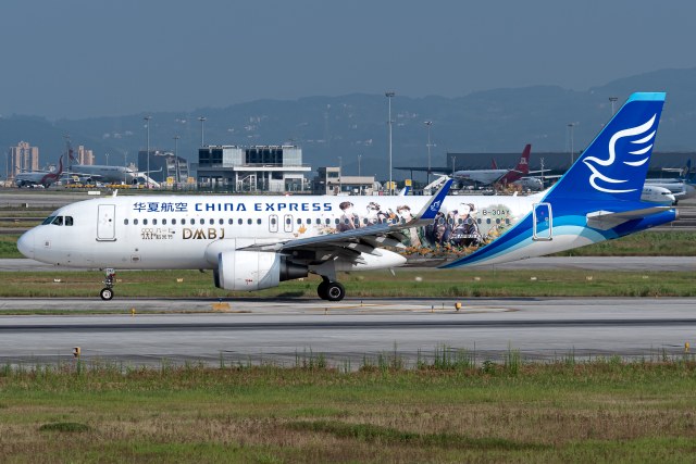 华夏航空 Airbus A320-214(WL)