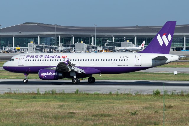 西部航空 Airbus A320-232