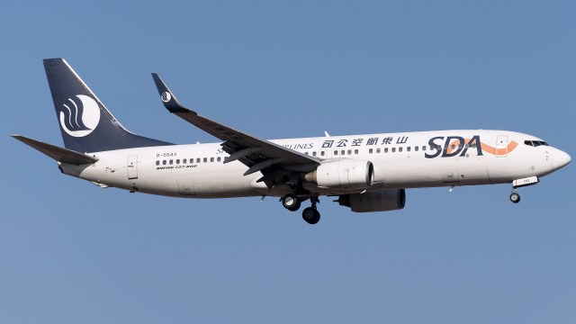 山东航空 Boeing737-86N(WL)