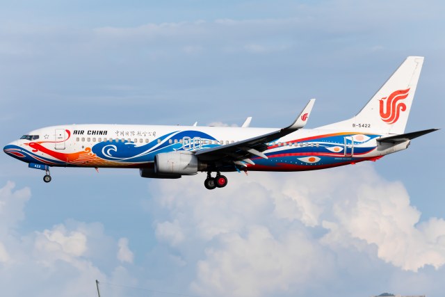 中国国际航空 B737-89L(WL)