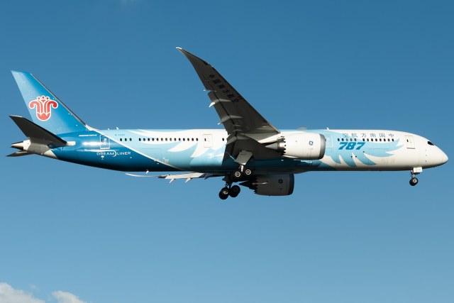 中国南方航空 Boeing 787-9 Dreamliner