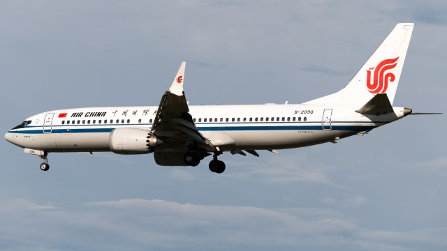 中国国际航空 B737-8 MAX