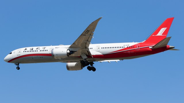 China Eastern/Shanghai AL B787-9 Dreamliner