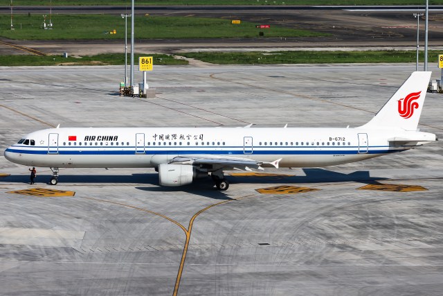 中国国际航空 A321-213